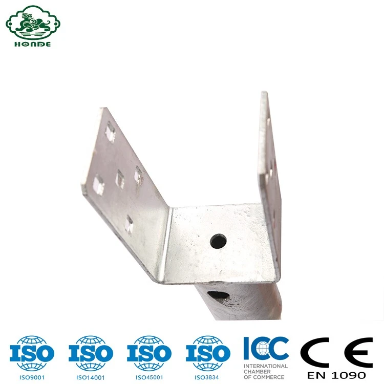wooden house ground screw